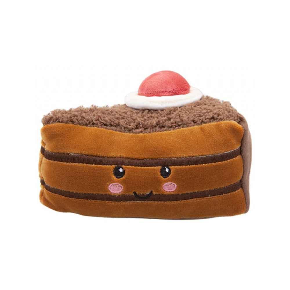 Chocolate Cake Plushie Soft Huggable & Adorably Sweet Slice