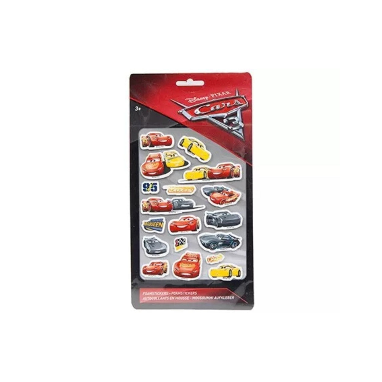 Disney Cars Foam Stickers Bundle 30 Pieces Ultimate Collection for Kids Crafts