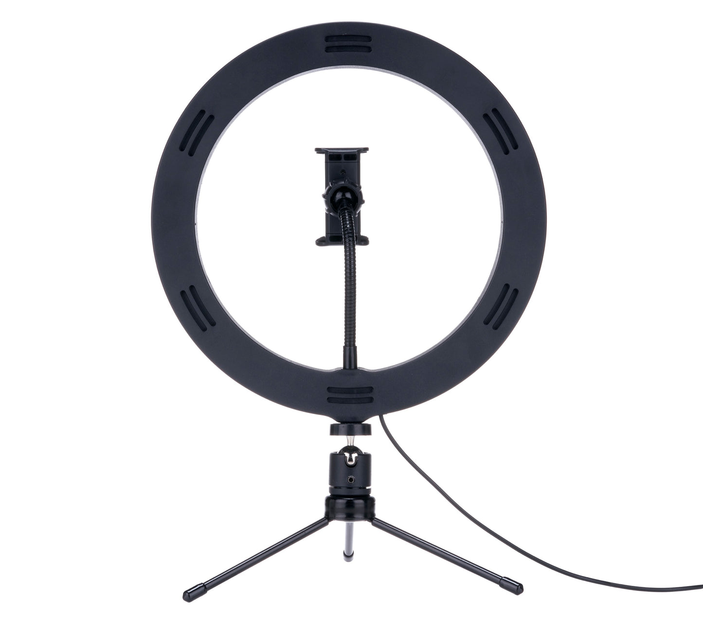 Social Media Ring Light 260mm 10" USB LED Desktop Light Tripod & Phone Holder