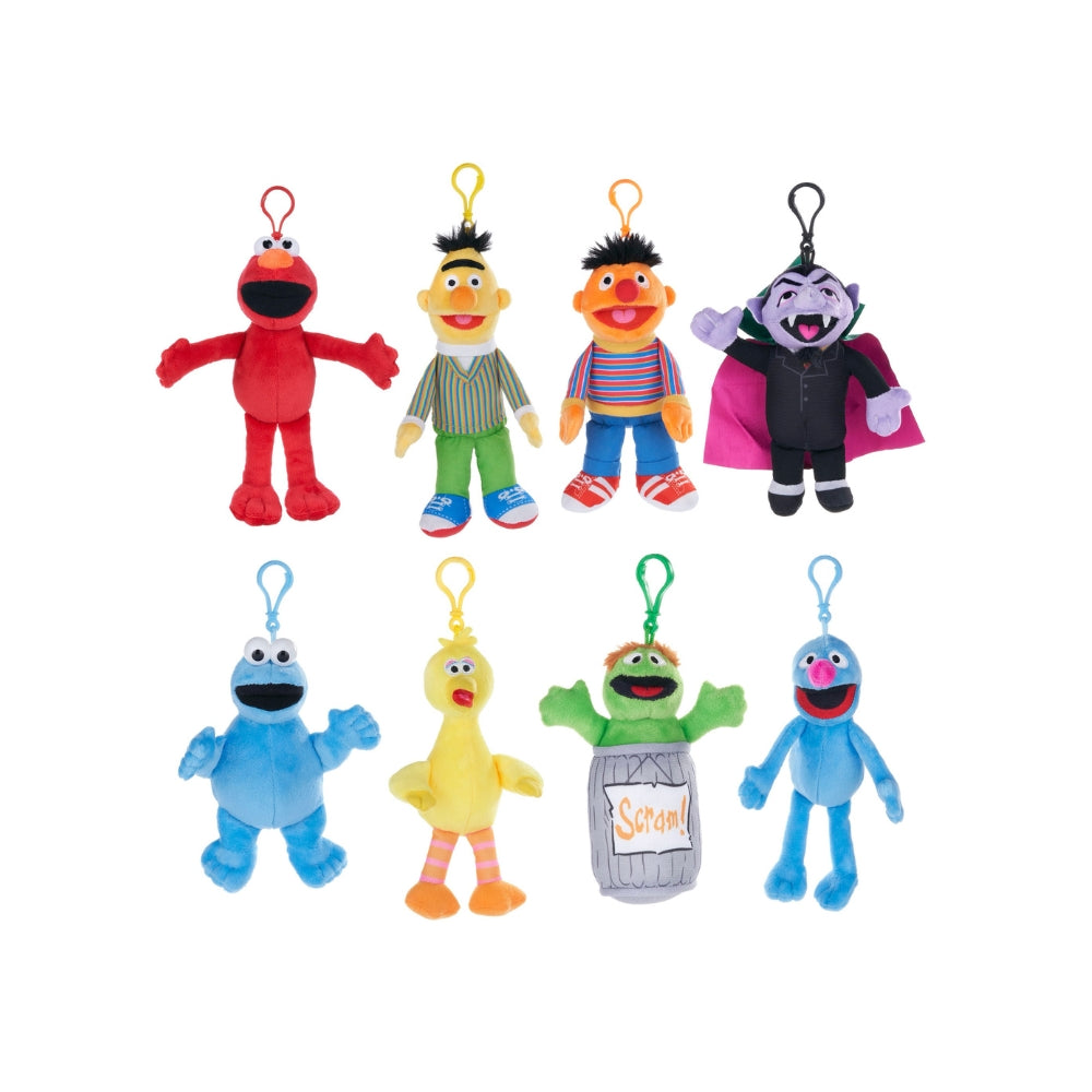 Sesame Street Grover Plush Keyring