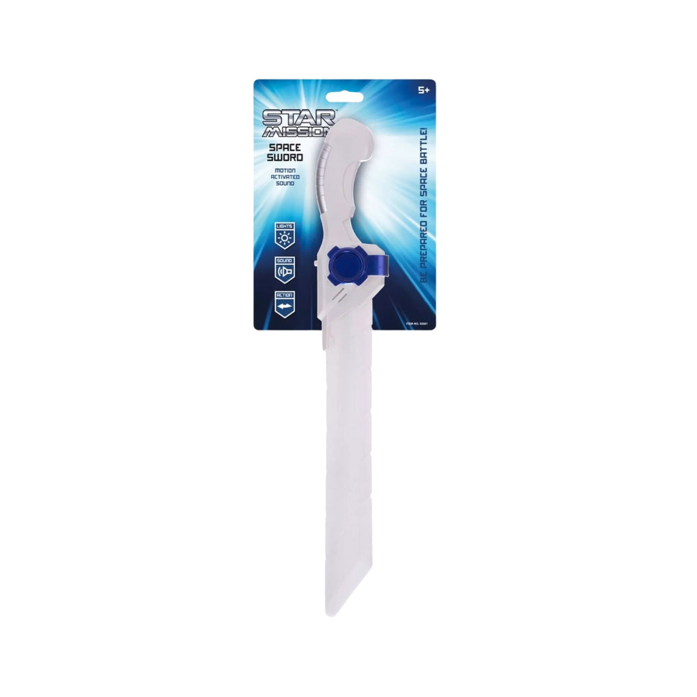 Toy Sword with Lights & Sound Space Themed Interactive Light-Up Sword for Kids