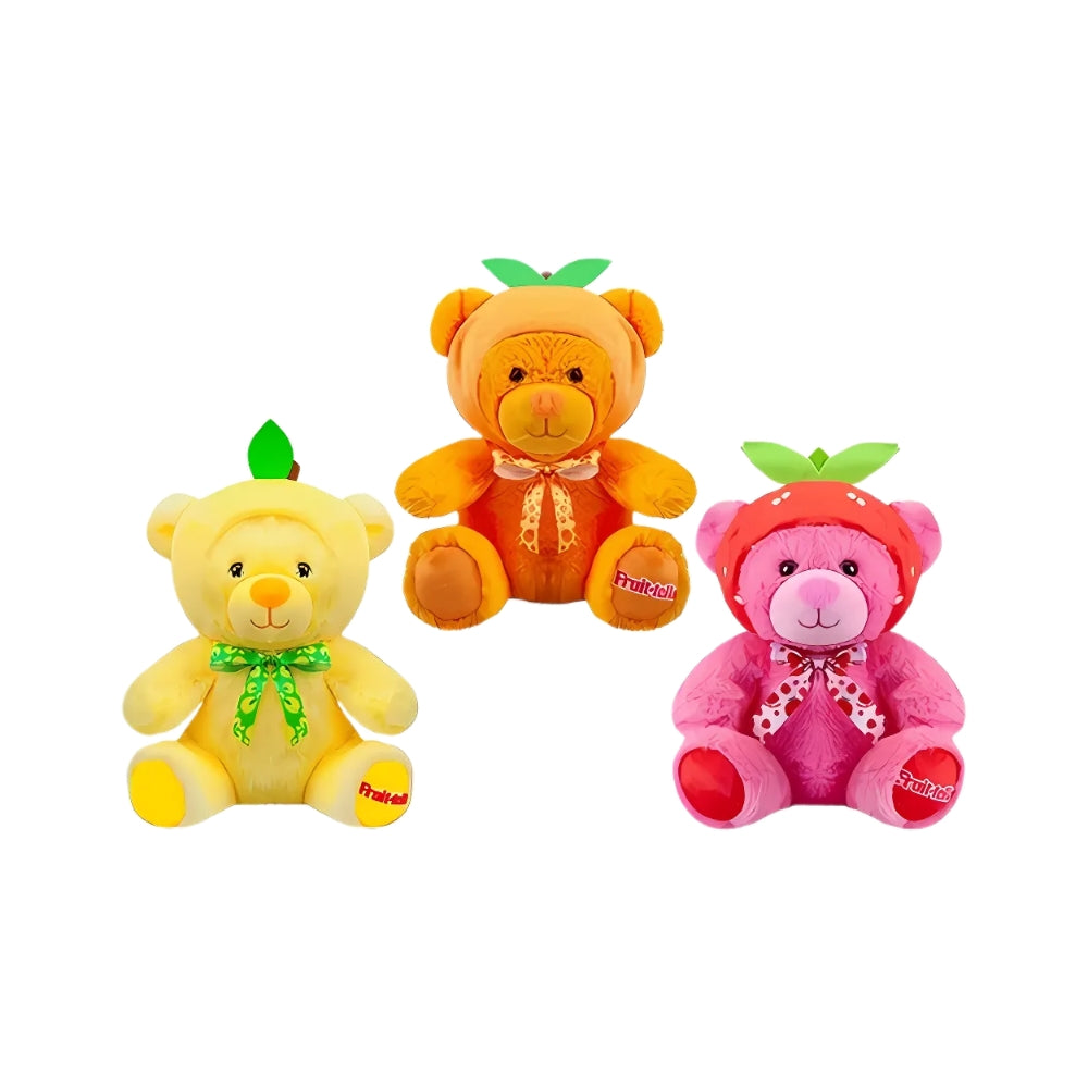 Fruit-tella Scented Bear Plush - Peach