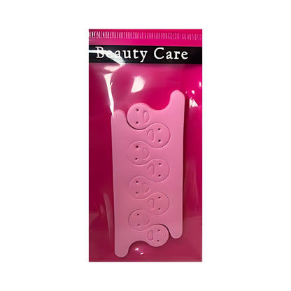Perfect Pink Pedicure Toe Separators Soft Comfortable & Smudge-Free Nails
