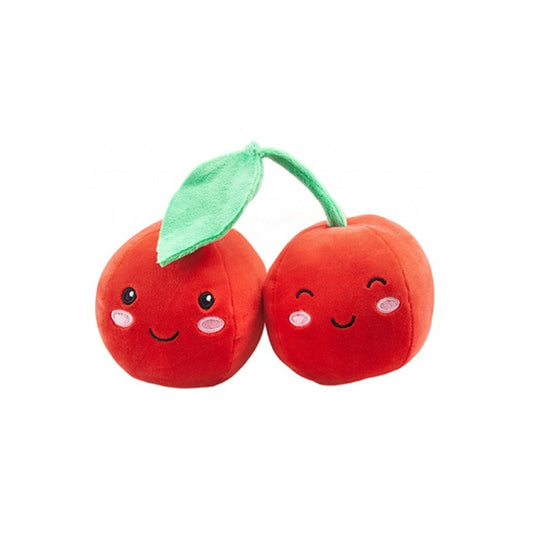 Soft Cherry Pair Plushie Adorable & Cuddly Double Treat