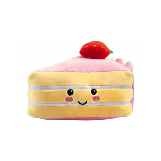Strawberry Cheesecake Plush Soft Sweet & Huggable Slice