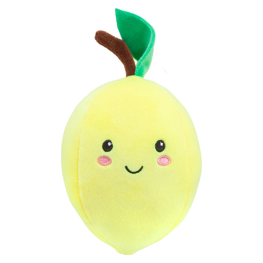Fruity Cutie Soft Plushie 16cm - Lemon - name Zesty