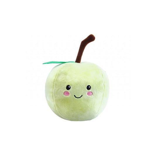 Soft Green Apple Plushie A Fresh & Cuddly Delight